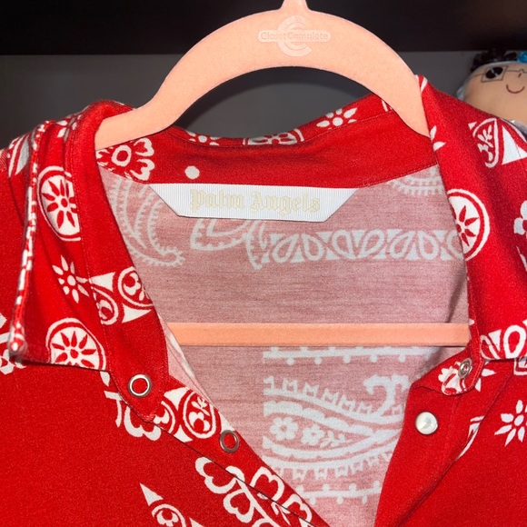 Palm Angels bandana print button up - Picture 2 of 5